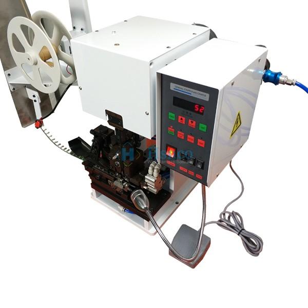 Máy tuốt dây & dập cos side-feed HS-CSP20-1 (0.1–1.5mm², lực dập 2T)